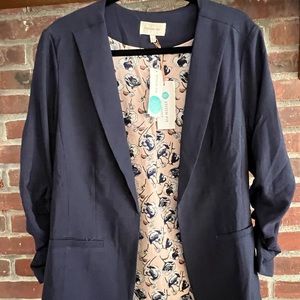 41 Hawthorne Raja collarless blazer